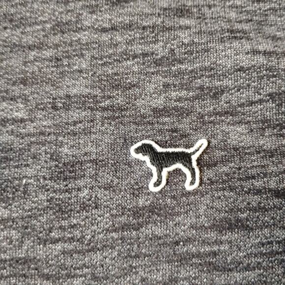 PINK Victoria Secret Heather Gray Zip Up Hoodie, M - Picture 5 of 12